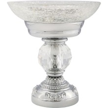 Мыльница Migliore Cristalia 16791 Хром с кристаллом Swarovski