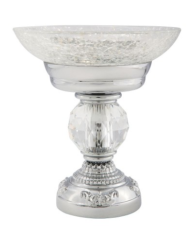 Мыльница Migliore Cristalia 16791 Хром с кристаллом Swarovski