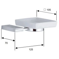 Мыльница Remer Flat FT10CR