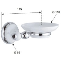 Мыльница Remer Epoca EP10CR