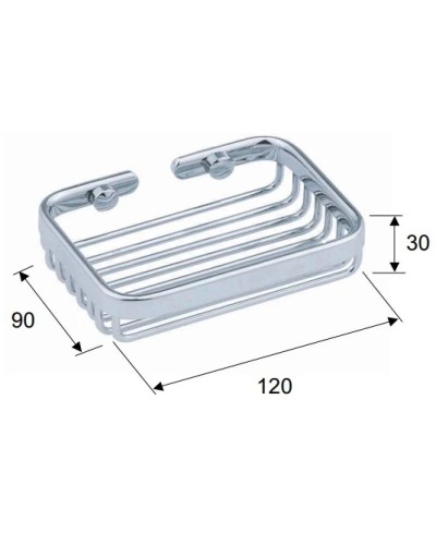 Мыльница Remer Bagno RB211CR