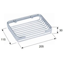 Мыльница Remer Bagno RB212CR