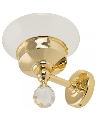 Мыльница Migliore Amerida 16593 Золото с кристаллом Swarovski