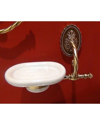 Мыльница Migliore Edera 16943 Золото