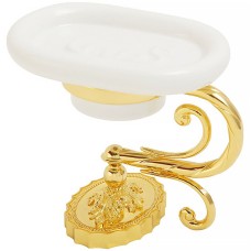 Мыльница Migliore Edera 16944 Золото