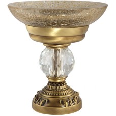 Мыльница Migliore Cristalia 16759 Бронза с кристаллом Swarovski