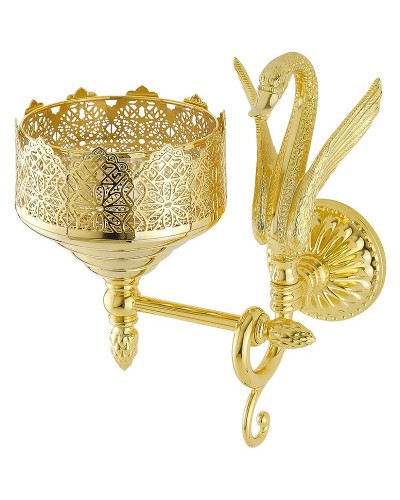 Мыльница Migliore Luxor 26164 Золото