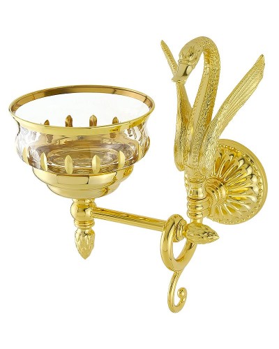 Мыльница Migliore Luxor 26116 Золото