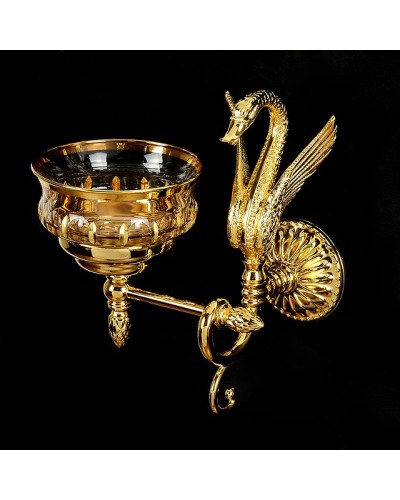 Мыльница Migliore Luxor 26116 Золото