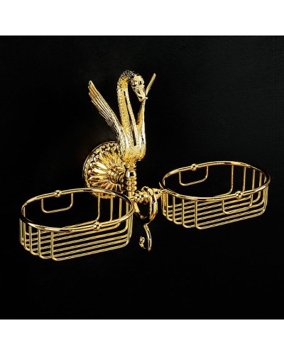 Мыльница Migliore Luxor 26126 Золото