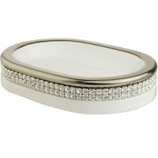 Мыльница Migliore Dubai 28483 Белая Хром