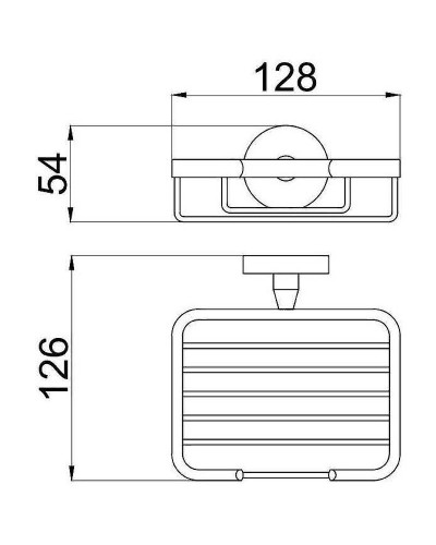Мыльница Allen Brau Priority 6.31004-00 Хром