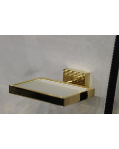 Мыльница подвесная, стекло матовое CEZARES PRIZMA-SODD-01