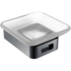 Мыльница Boheme Q 10943-SGM Оружейная сталь глянцевая