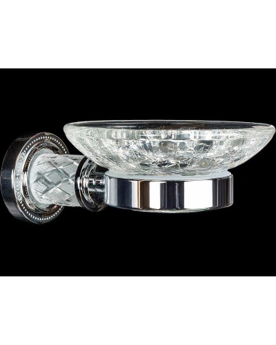 Мыльница Boheme Murano Cristal 10903-CRST-СH Хром