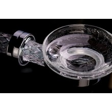 Мыльница Boheme Murano Cristal 10903-CRST-СH Хром