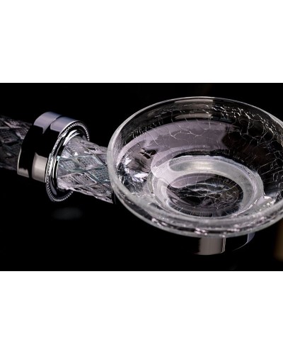 Мыльница Boheme Murano Cristal 10903-CRST-СH Хром
