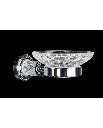 Мыльница Boheme Murano Cristal 10903-CRST-СH Хром