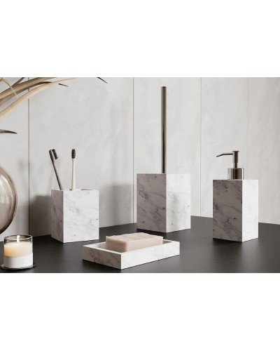 Мыльница WasserKRAFT Kammel K-9129 Белый мрамор