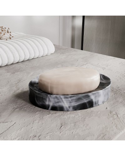 Мыльница WasserKRAFT Neime K-1929 Черная Белая