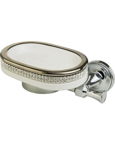 Мыльница Migliore Dubai 31248 Белый Хром