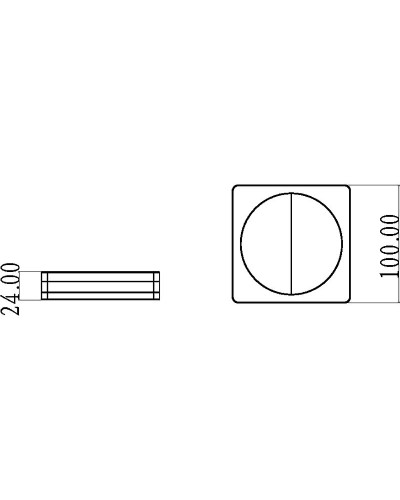 Мыльница Boheme 10960-B-G Черная Хром