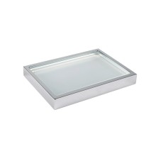 Мыльница настольная, стекло матовое CEZARES PRIZMA-SODP-01