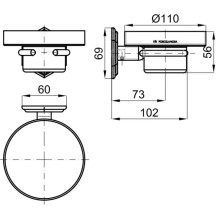 Мыльница Noken Chelsea N613131413