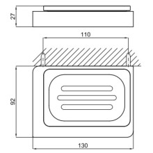 Мыльница Noken Lounge N618434321
