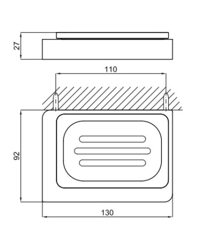 Мыльница Noken Lounge N618434321