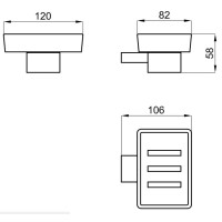 Мыльница Noken Urban-C N603470041