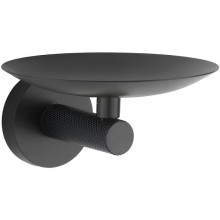 Мыльница Boheme Uno 10973-B Черная матовая