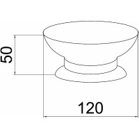 Мыльница Boheme Barocco 10661 Бронза