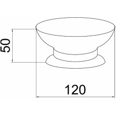 Мыльница Boheme Barocco 10661 Бронза