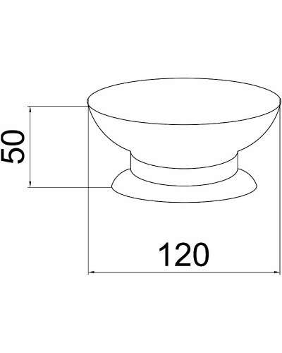 Мыльница Boheme Barocco 10661 Бронза