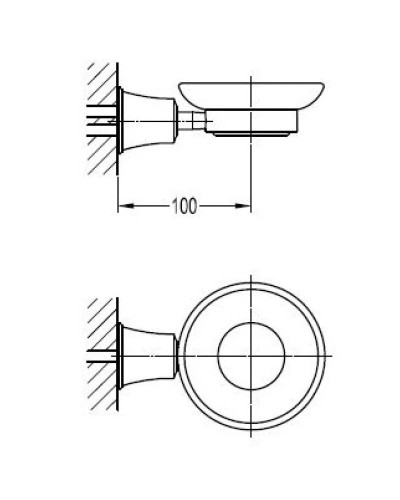 Мыльница Art&Max Liberty AM-F-8987