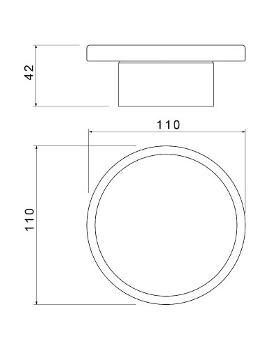 Мыльница Timo Saona 13221/17 Золото матовое
