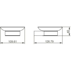 Мыльница Aquanet 00241903
