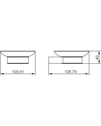 Мыльница Aquanet 00241903