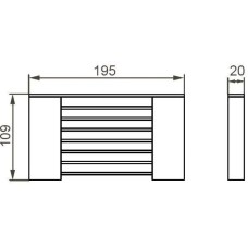 Мыльница Aquanet 00241904