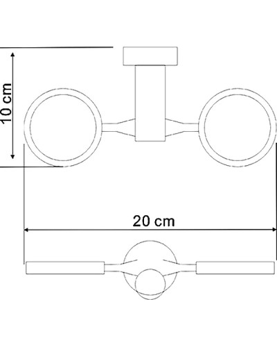 Держатель стакана для зубных щеток и мыльницы WasserKRAFT Donau K-C177 двойной Хром
