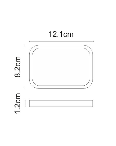 Мыльница WasserKRAFT Paar K-4229 Черная
