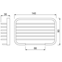 Мыльница Jaquar Continental ACN-CHR-1177N