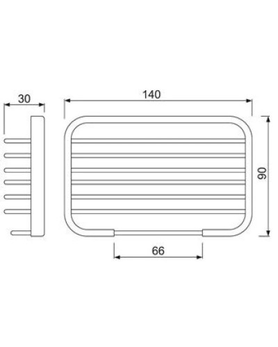 Мыльница Jaquar Continental ACN-CHR-1177N