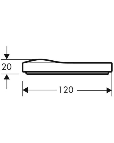 Мыльница Axor Massaud 42233000