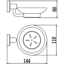 Мыльница Savol 95 S-009559