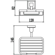 Мыльница Savol 95 S-009532