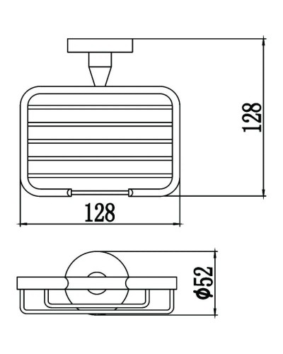Мыльница Savol 87 S-008732