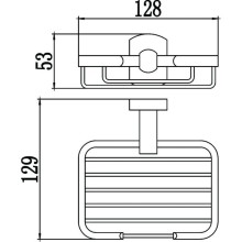 Мыльница Savol 99 S-009932