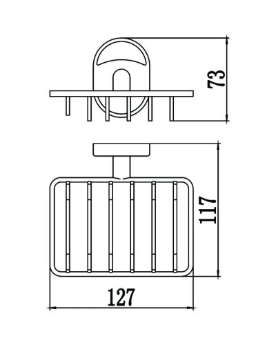 Мыльница Savol 70 S-007032